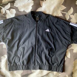 Adidas Women’s 3-Stripes Black Bomber Jacket